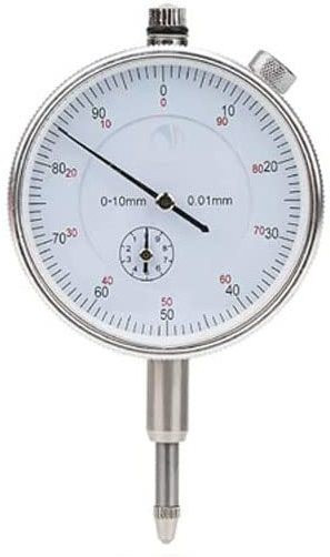 kirti ndt Dial Indicator Gauge 0-10mm/0.01mm High Accuracy Concentrically Measurement Dial Indicator image 1