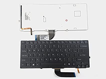 TechSonic VAIO VPCSA VAIO VPCSB VAIO VPCSC VAIO VPCSD Series Laptop Keyboard Replacement Key image 1