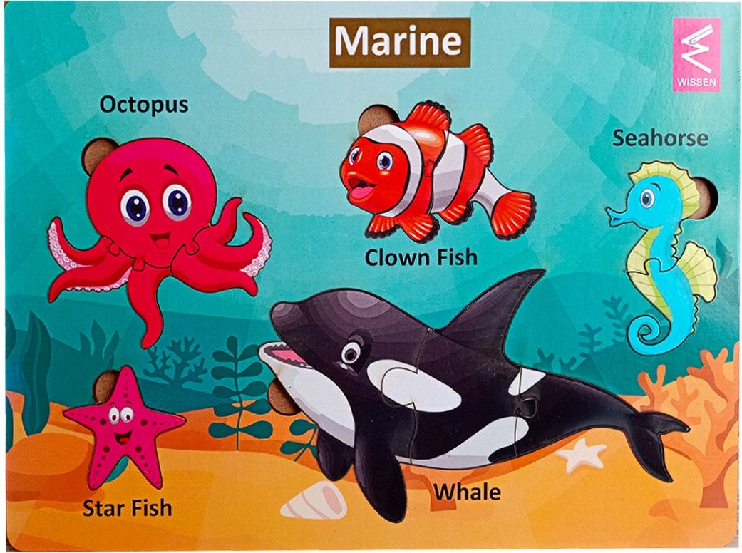 wissen Marine habitat Learning Puzzle board game-picture-29