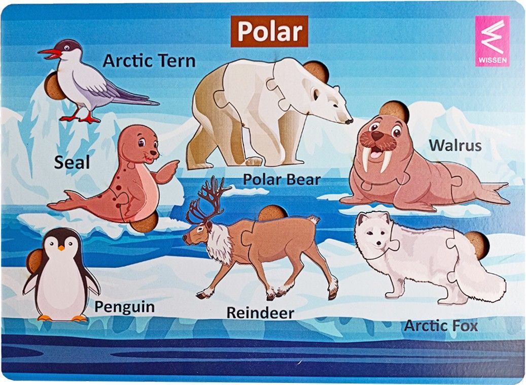 wissen Polar habitat Learning Puzzle board game-picture-31