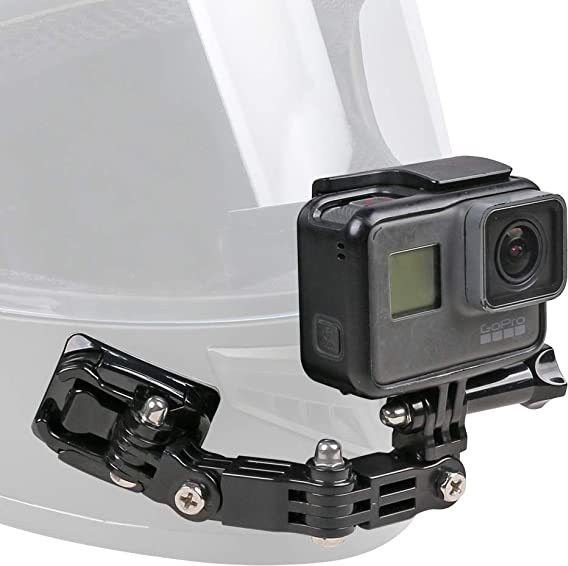 Adofys 4 way Helmet Chin Mount Kits for GoPro Hero 6 7 8 9 10 Black etc. Strap-picture-23