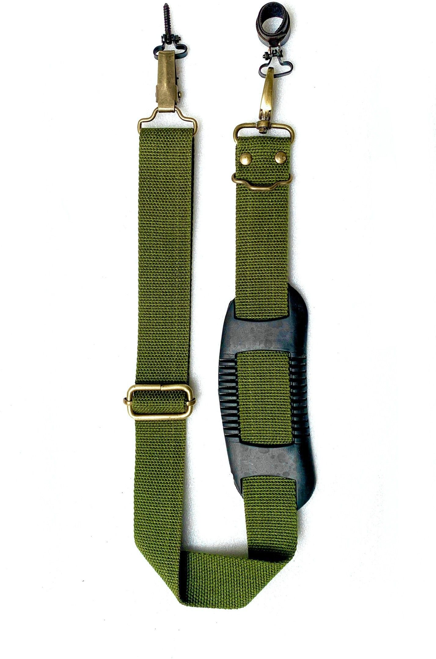 START NOW Single Barrel Special Cotton Gun Belt (Military Green) Strap-picture-25