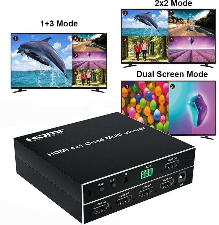 Etzin 8K 4-Port Switcher(EPL-550H-001) 32 inch Blu-ray Player