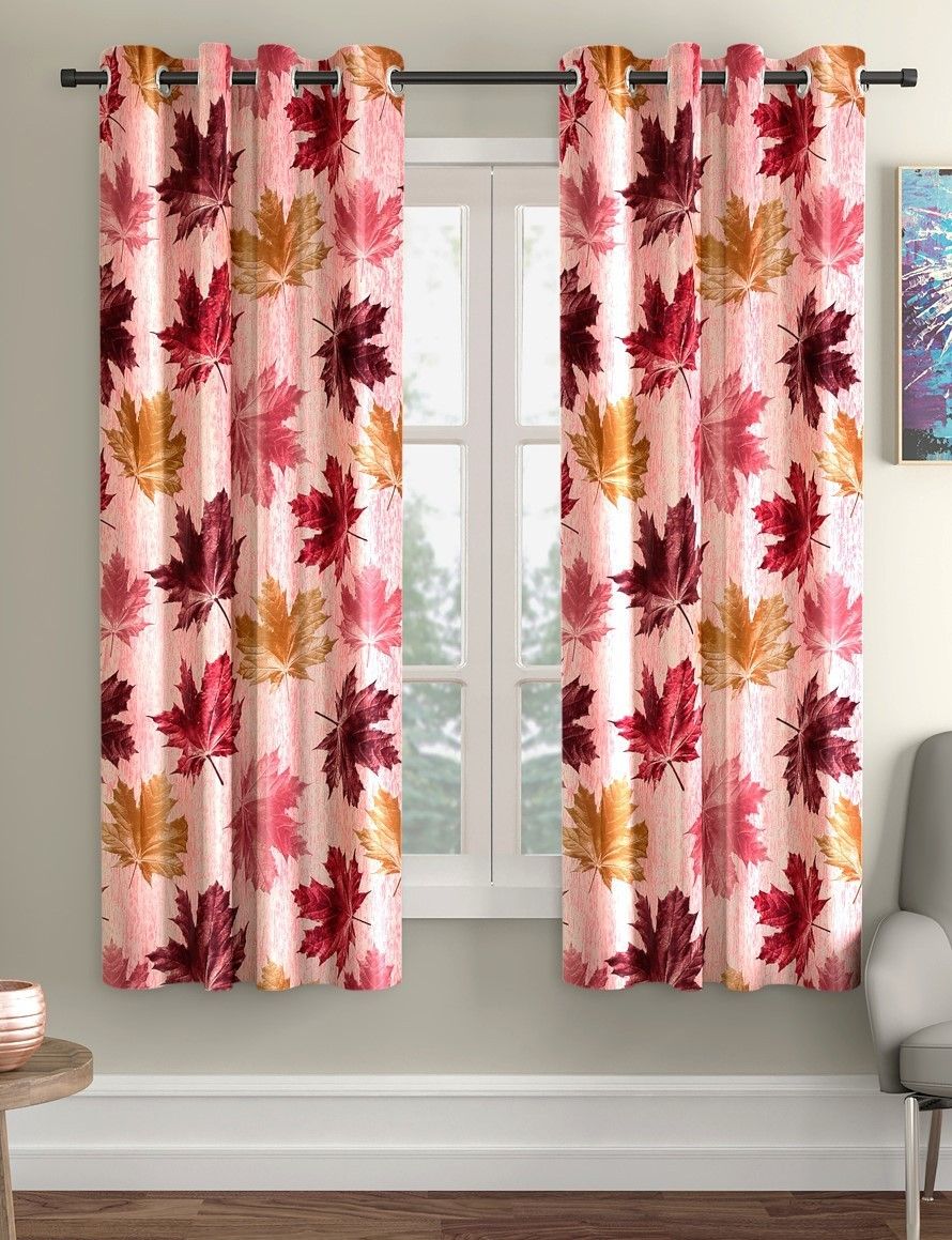 153 cm (5 ft) Polyester Semi Transparent Window Curtain (Pack Of 2)-image-26