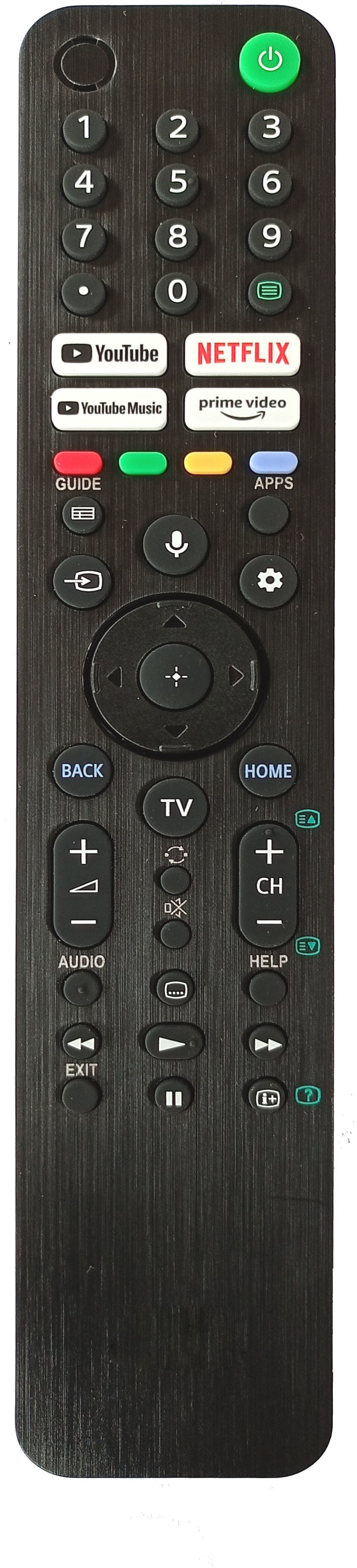 LipiWorld RMF-TX520P Led Smart TV Voice Remote with Netflix YouTube Prime Video Function Compatible for Sony Bravia Remote Controller image 1