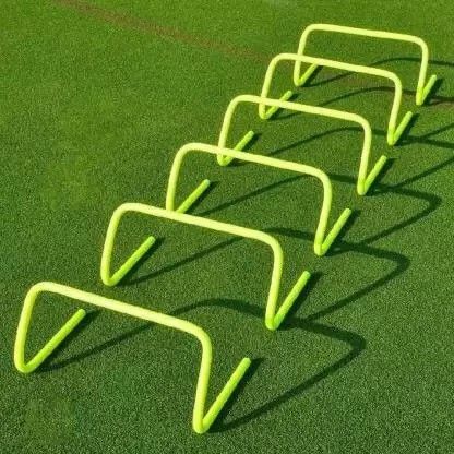 6 speed Hurdle Plastic Speed Hurdles (For Adults Pack of 6) Plastic Speed Hurdles (For Adults Pack of 6 ) Regular Agility Pole