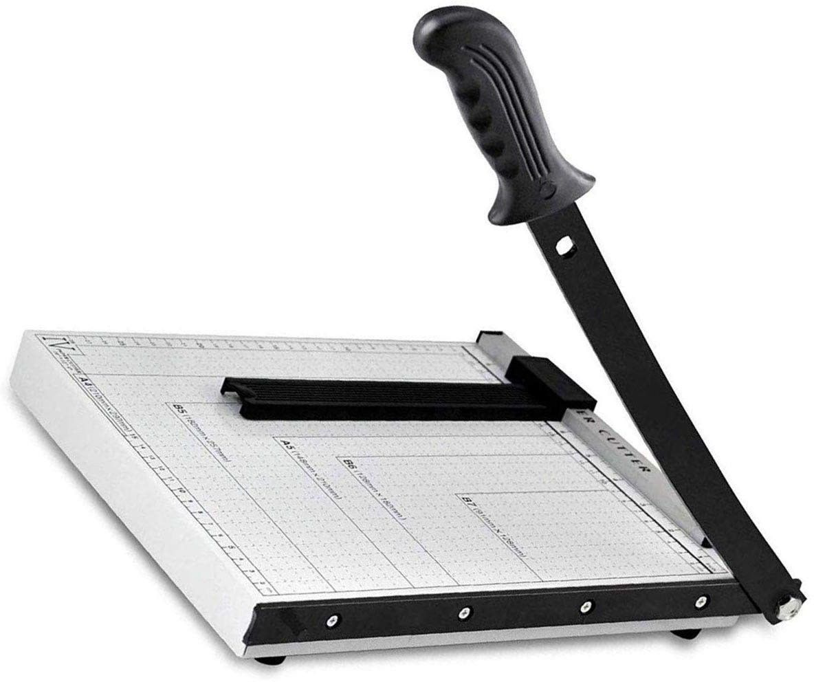12 Inch A4 Steel Heavy Duty Professional Photo Paper Plastic Grip Hand-held Paper Cutter-image-21