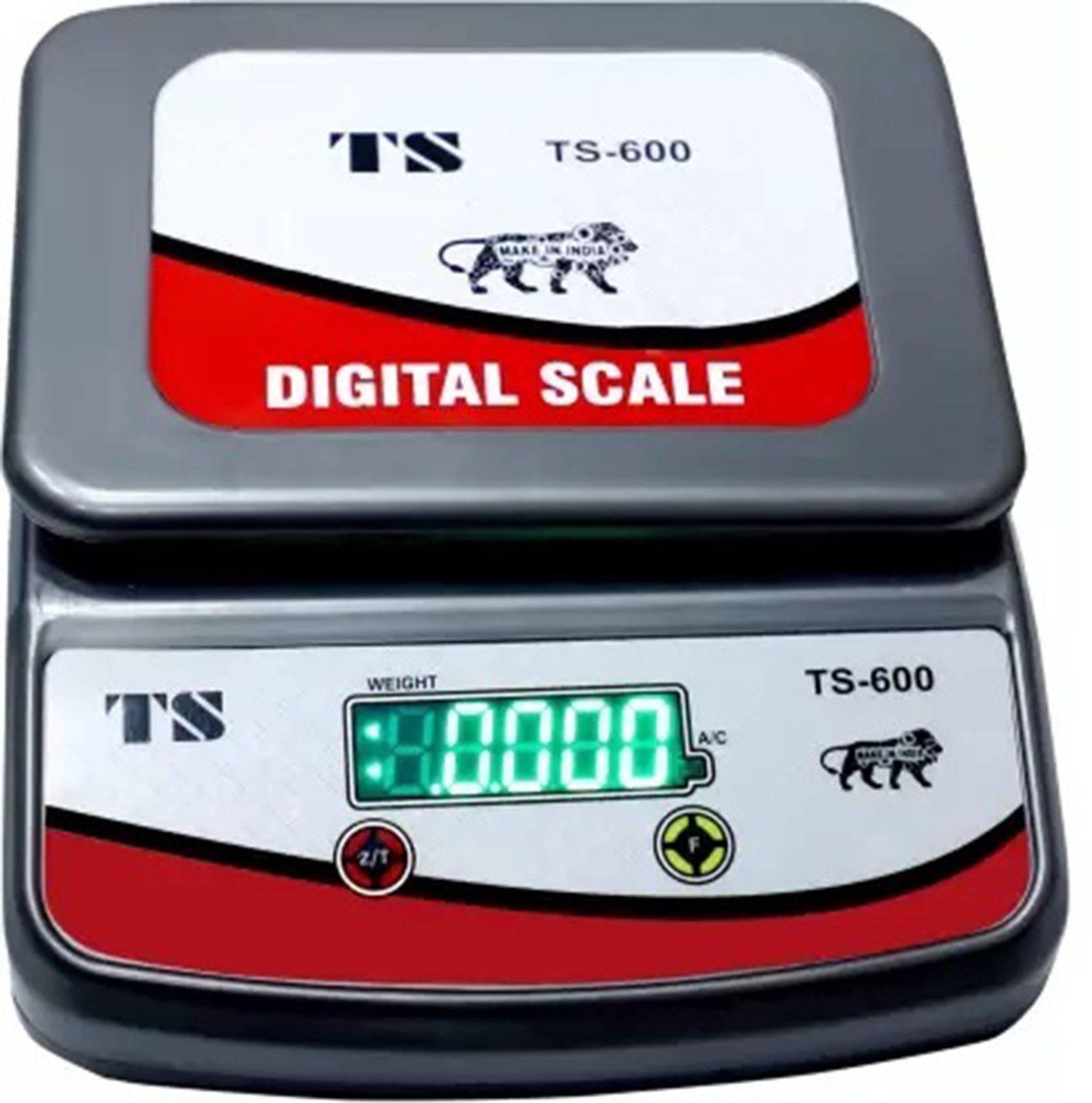 INDICUL TS600 Digital Kitchen Weighing Scale 30kg x1g with Big LED Weighing Scale Grey Weighing Scale-image-29