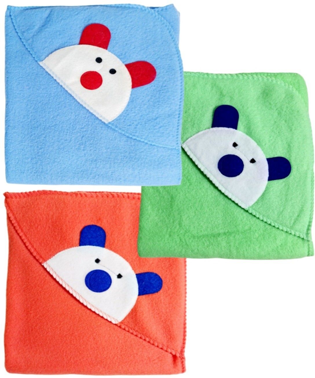 brandonn Embroidered Crib Hooded Baby Blanket for AC Room-picture-26