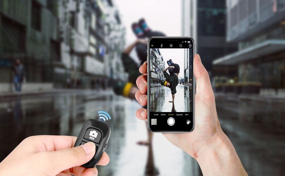 SOJUBA Camera tripod Phone Selfie Shutter Camera Remote ControlCamera Remote Control-image-1