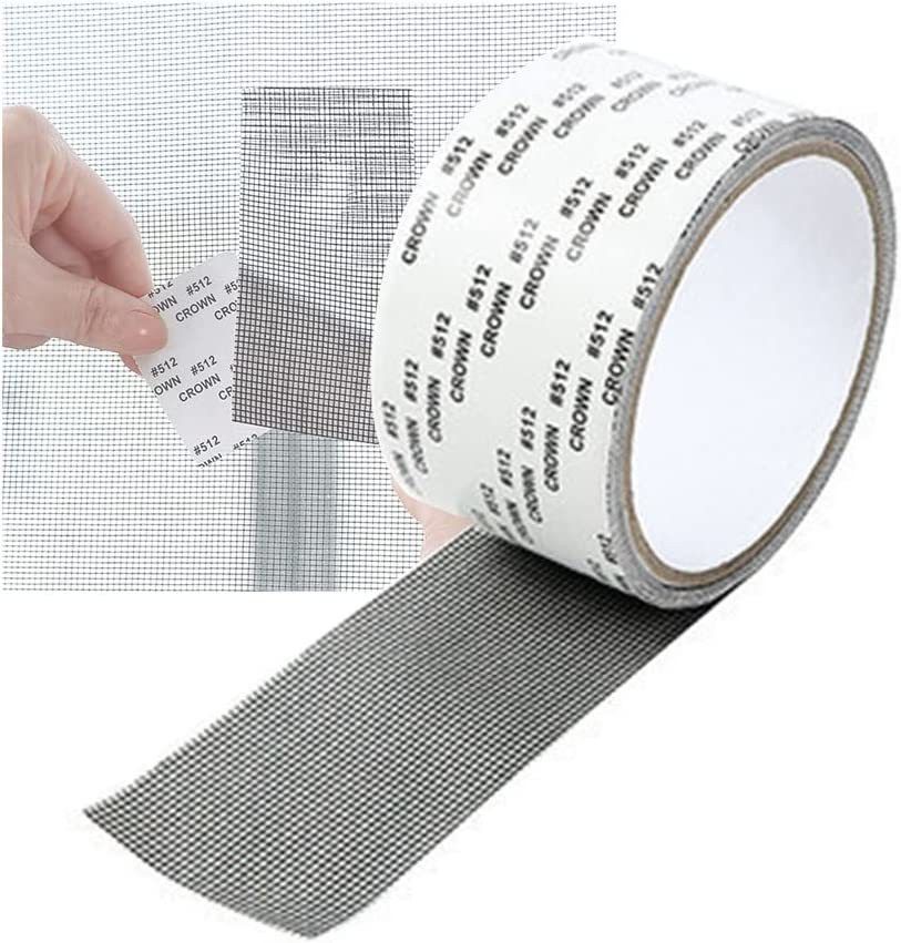 Anti-Mosquito 3 Layer Tape Strong Adhesive Seal for Screen of Window Door Tear Hole Super Fix Tape (Manual)-image-22