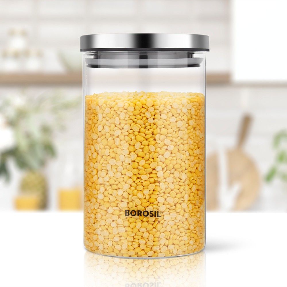 borosil Glass Grocery Container - 900 ml-picture-22