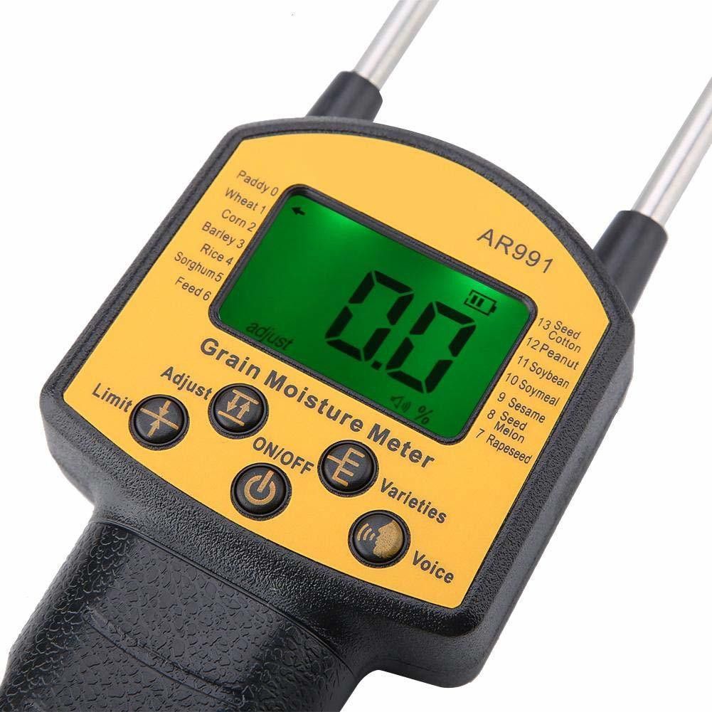 Digital Grain Moisture Meter Moisture Meter Pin-Type Digital Moisture Measurer-image-26