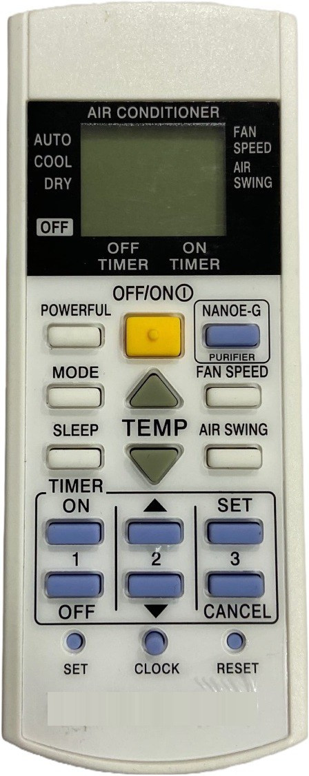 SHIELDGUARD AC Remote Control No. 452 with NANOE-G function Compatible for AC Panasonic Remote Controller image 1