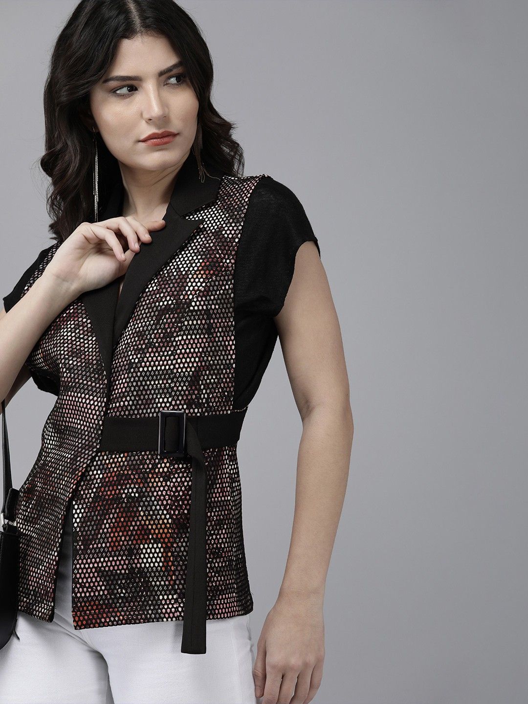 kassually Self Design Women Waistcoat-picture-38