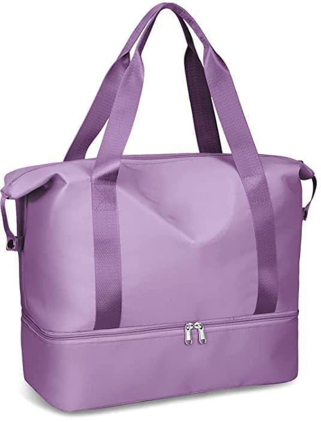 40 L Gym Duffel Bag - Foldable Travel Duffle Bag for Women,Gym Large Capacity Hand Bag - Multicolor-image-1