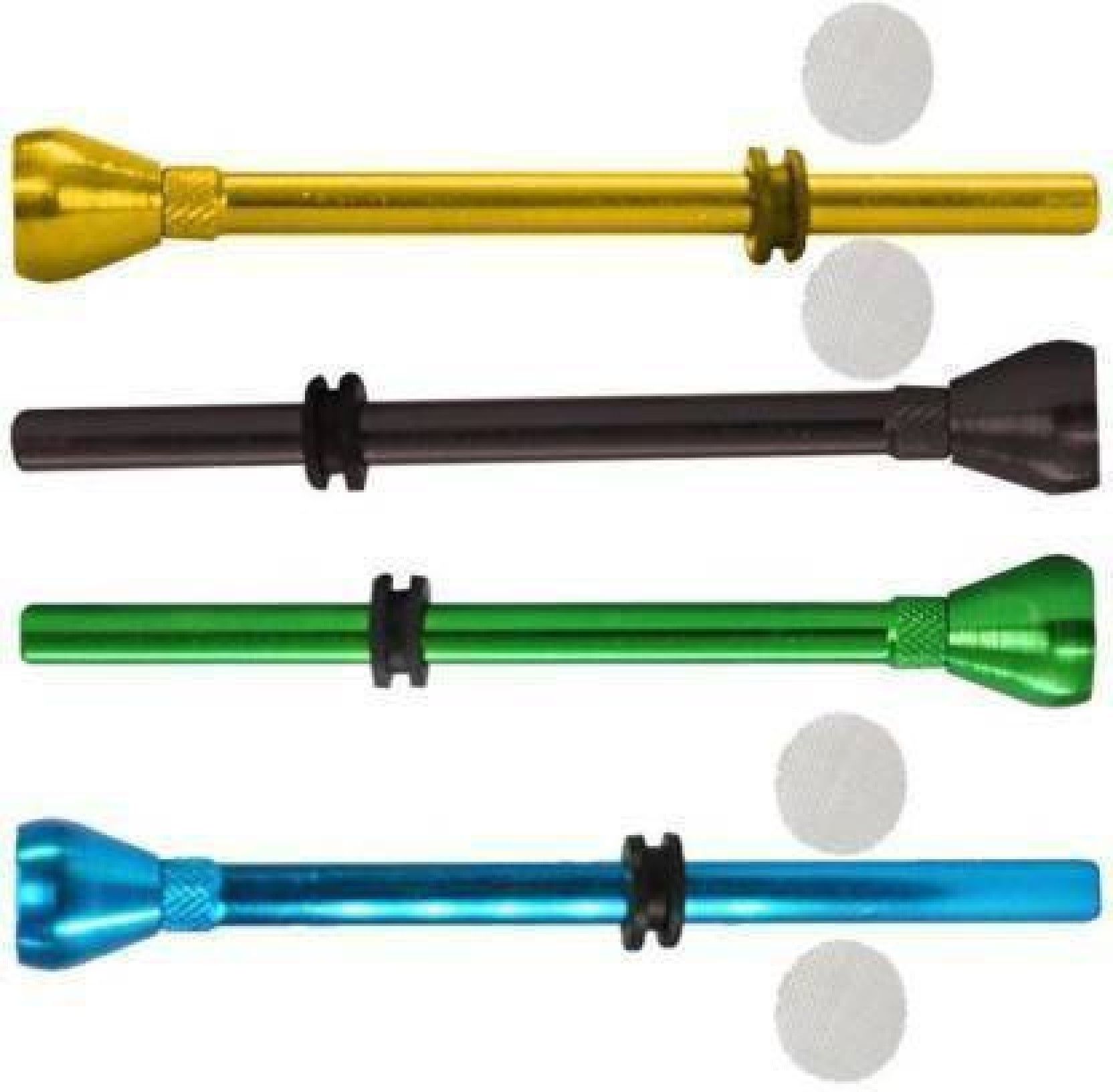 sethi traders Shooter Metal Steel Inside Fitting Hookah Mouth Tip (Multicolor, Pack of 4) Aluminium Outside Fitting Hookah Mouth Tip-picture-18