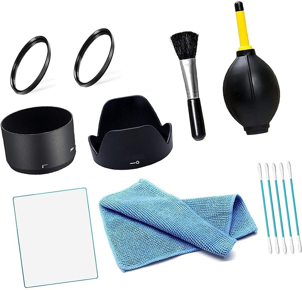 FND DSLR Combo Accessories Kit for D3500 AF-P 18-55mm & AF-P 70-300mm VR for NikonLens Hood-image-3