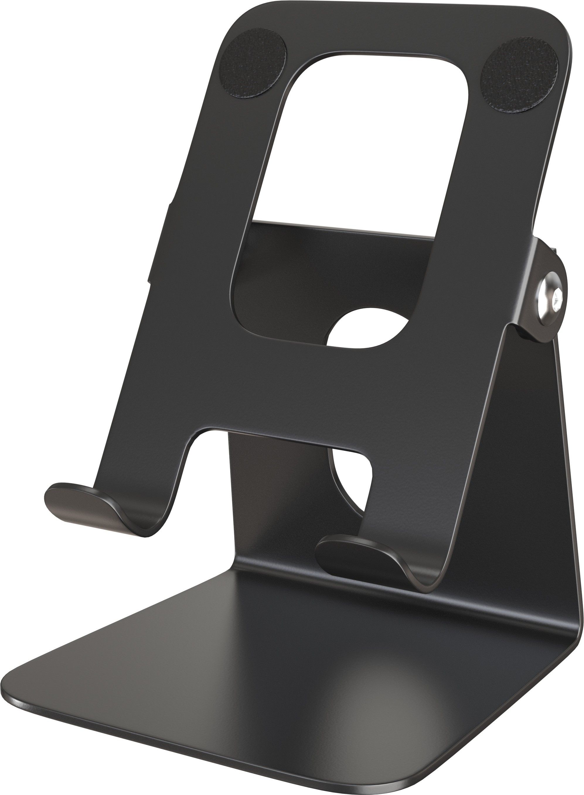 ELV DIRECT Metal Adjustable Phone Stand Mount for Upto 10" Phones & Tablets Mobile Holder