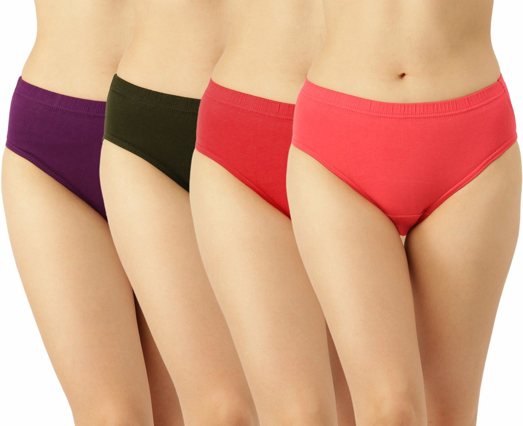 dollar missy Pack of 4 Women Hipster Multicolor Panty-picture-29