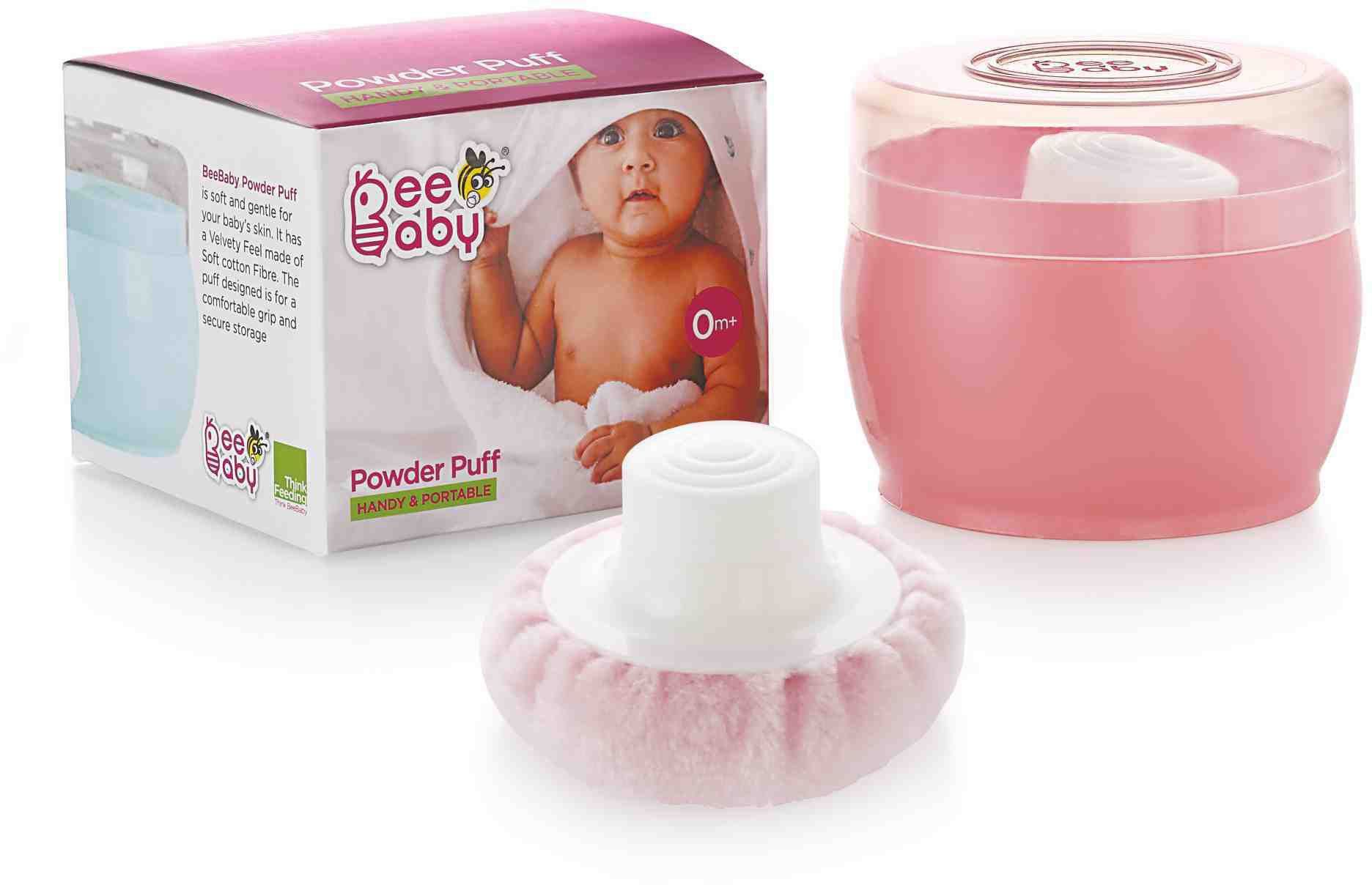 beebaby Premium Powder Puff with Carry Case-picture-2