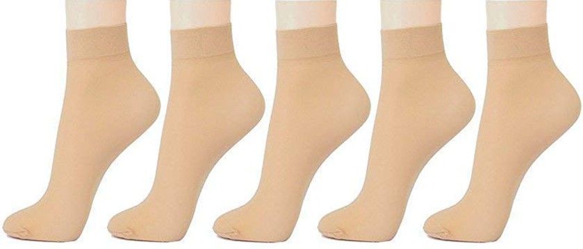 orange paper Women Solid Ankle Length-picture-10