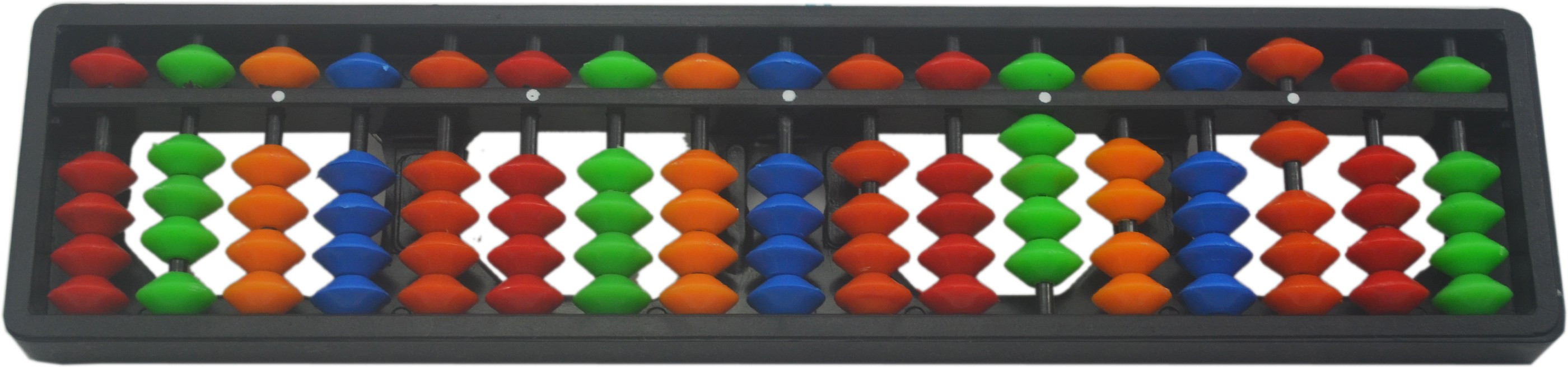 djuize 17 Rod Multicolor Abacus Type 2 image 1