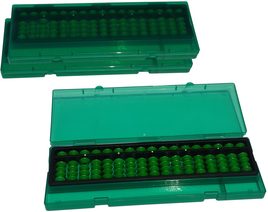 sae fashions 17 ROD GREEN ABACUS KIT WITH BOX SET OF 3 image 1