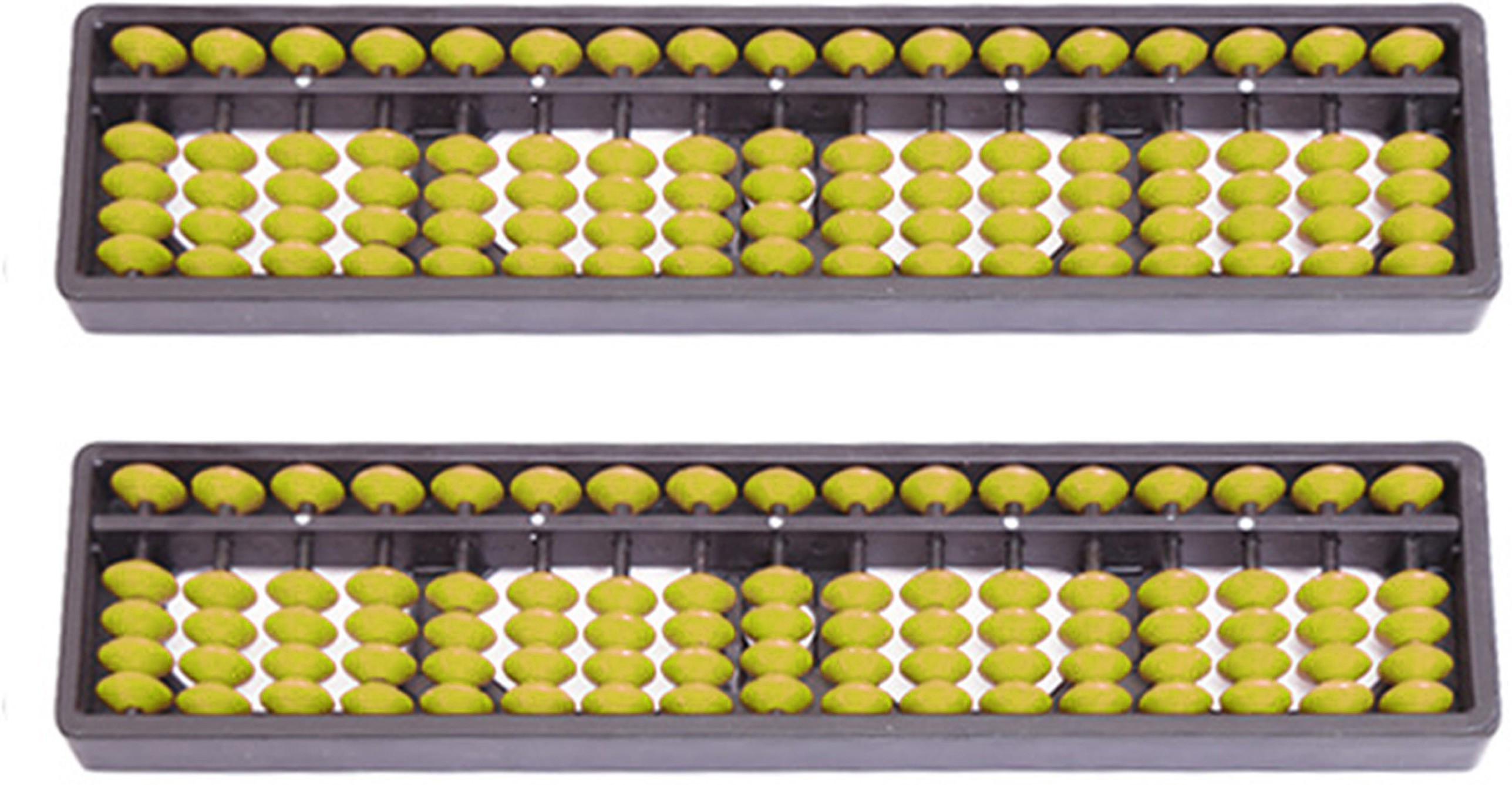 djuize Abacus Yellow 17 Rod -Set Of 2 image 1