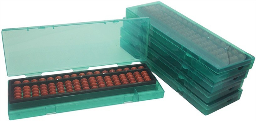 sae fashions Brown 17 Rod Abacus Kit With Box Set Of 5 image 1
