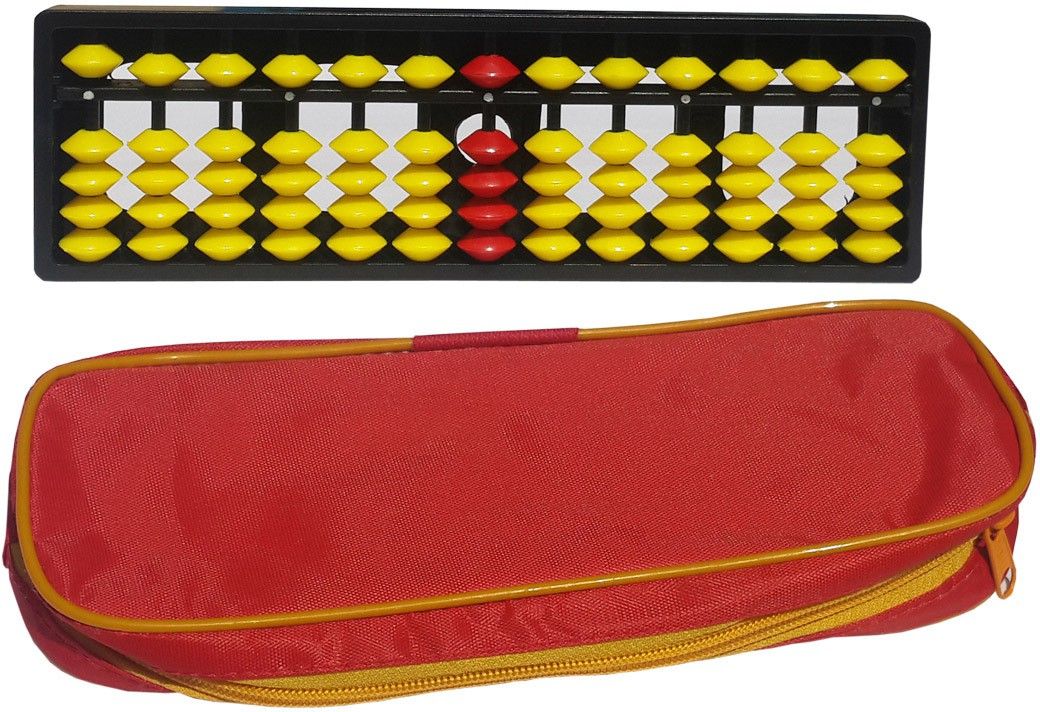 13 ROD YELLOW AND RED ABACUS KIT WITH POUCH-image-5