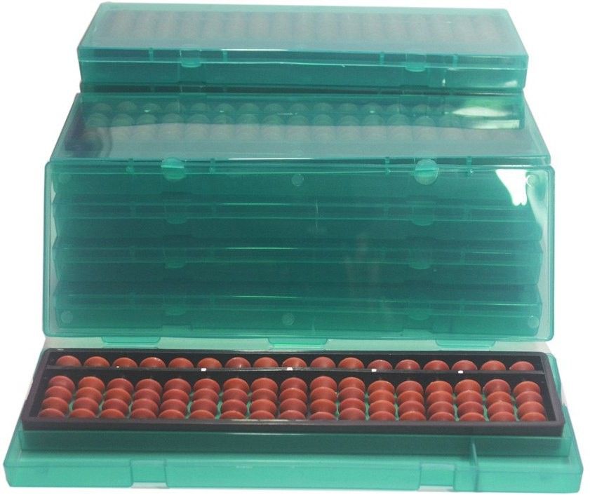 sae fashions Brown 17 Rod Abacus Kit With Box Set Of 10-picture-17