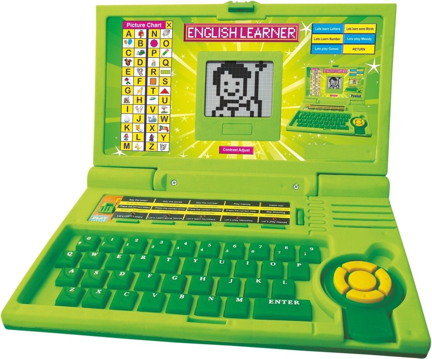 English Learner 20 Activities & Play Kids Laptop With Mouse Control-image-39