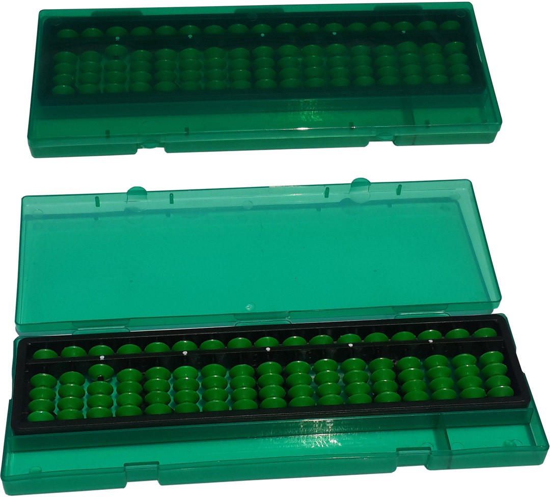 sae fashions 17 ROD GREEN ABACUS KIT WITH BOX SET OF 2 image 1