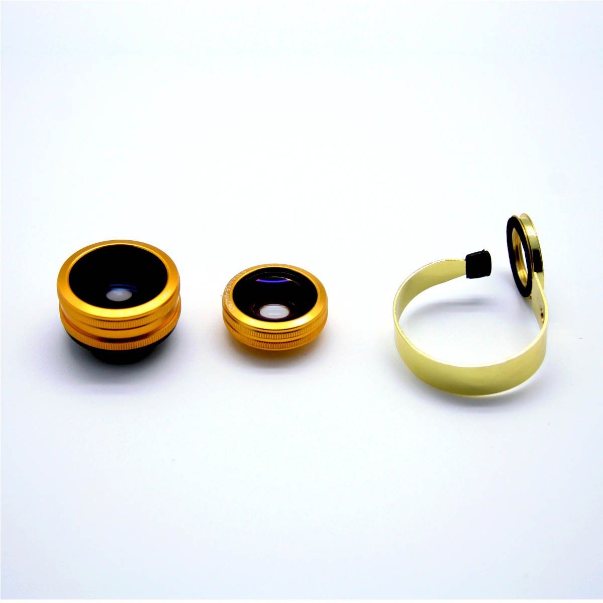 Smiledrive 3 IN 1 SIDE CAP LENS KIT WIDE ANGLE, FISH EYE & MACRO LENS Mobile Phone Lens