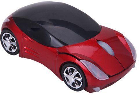 Smart Tech MCS Red Car Shaped Wireless Optical Gaming Mouse-image-32
