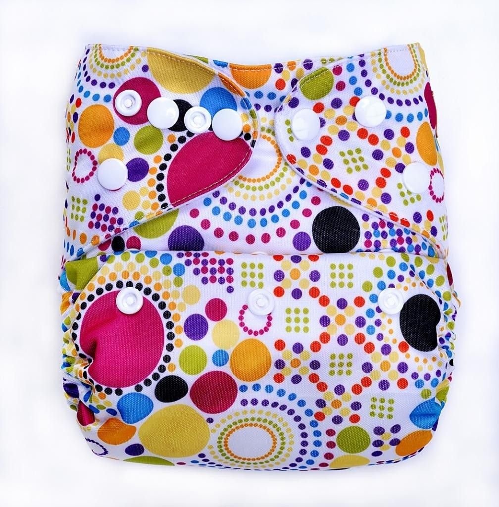 Adjustable Reusable Cloth Pocket Diaper With 1 Microfiber Insert For Babies (3-36 Months)-image-37