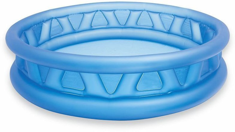 intex Soft Side Pool, Ages 3+, Shelf Box Inflatable Swimming Pool image 1