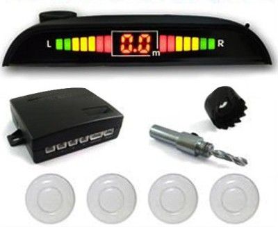 viral shopping CPS14 Reverse Car Safety System Silver Color Maruti WagonR Parking Sensor-picture-16