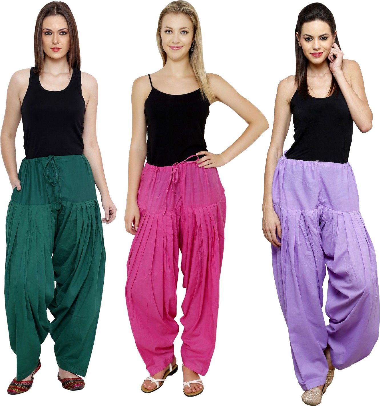 Cotton Blend Solid Patiala-image-48