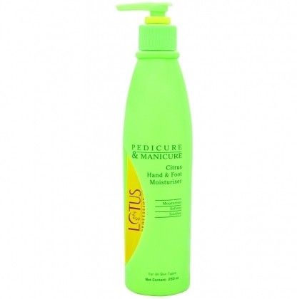 lotus professional Pedicure And Manicure Citrus Hand And Foot Moisturiser-picture-13