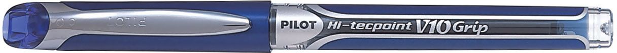 Hi Techpoint V10 Grip Blue (Pack of 12) Roller Ball Pen-image-34