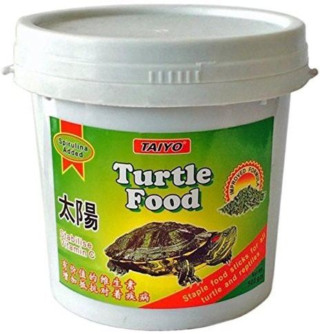 ORIGINAL Taiyo Turtle Food, 500 gms For all Turtles, other Reptiles & Aquatic Amphibians. Sea Food 0.5 kg Dry Young Turtle Food-image-31