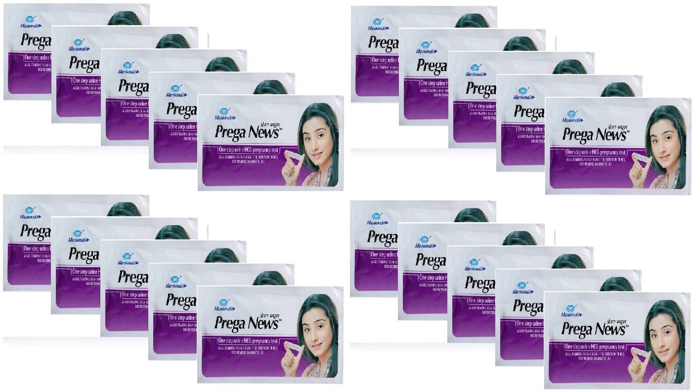 Prega news combo of 20 Pregnancy Test Kit