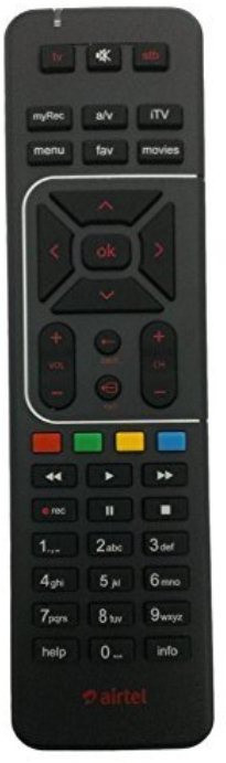 Airtel Remote Controller RadhikacomnetDTH Remote Control Works With Your TV Also Airtel Digital TV Remote Controller image 1