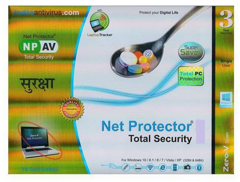 Net Protector Total Security 1.0 User 3 Years image 1