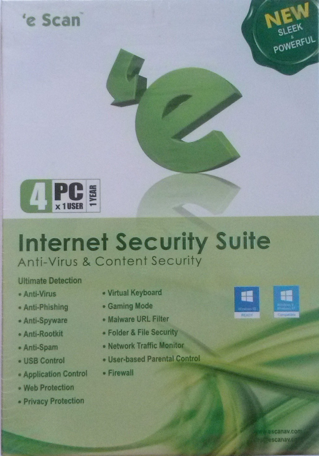 ESCAN Internet Security 4.0 User 1 Year image 1