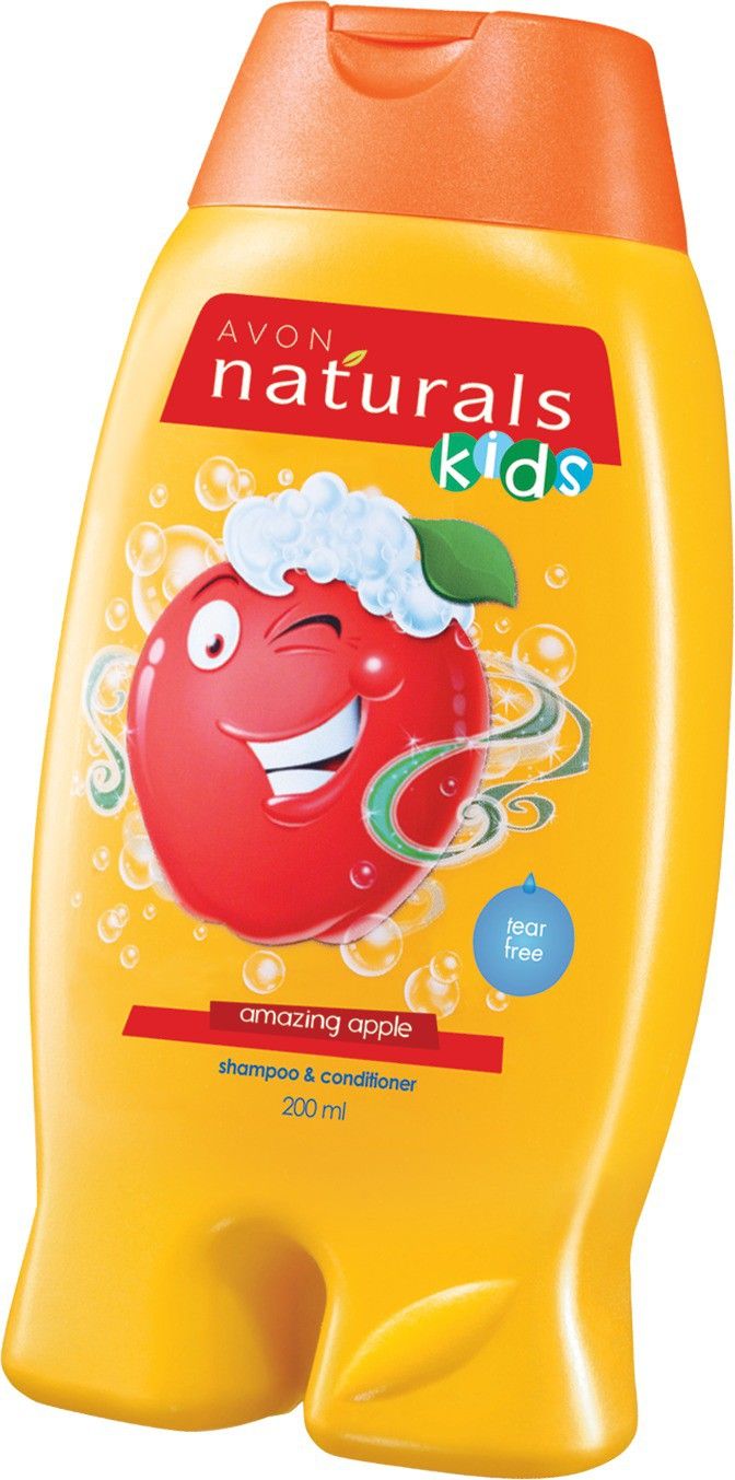 avon Naturals Kids Amazing Apple Shampoo & Conditioner-picture-1