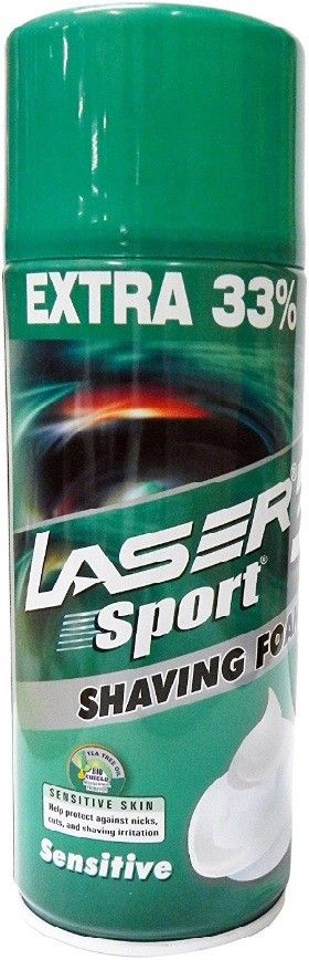 laser Sport 3 Sensitive Shaving Foam (400g)-picture-12