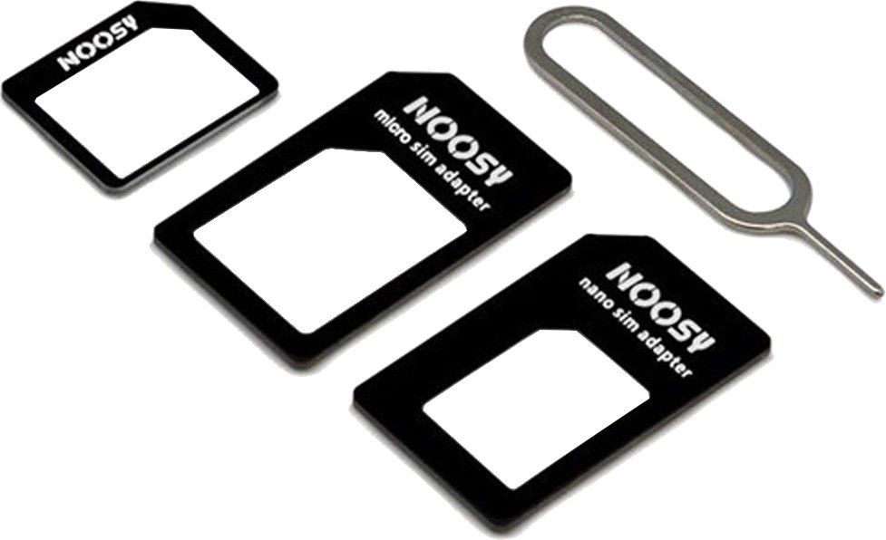 Generix Premium 3 in 1 Noosy Black Sim Adapter-picture-37
